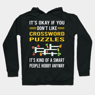 Smart People Hobby Crossword Puzzles Hoodie